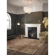 Tapety - DUTCH WALLCOVERINGS Tapeta Palm Palace, czarno-złota - miniaturka - grafika 1