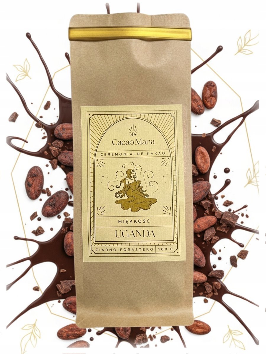 CacaoMana Uganda Miękkość 100 g Kakao Ceremonialne Ceremonia Medytacja