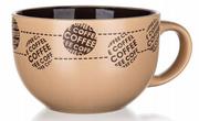 Filiżanki - Kubek Filiżanka Ceramiczna Duża 660 Ml Coffee - miniaturka - grafika 1