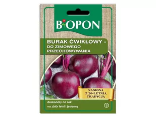 BIOPON Nasiona burak ćwikłowy zimowe przechowywanie 1427 - Nasiona i cebule - miniaturka - grafika 1