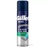 Kosmetyki do golenia - Gillette Series Sensitive żel do golenia dla skóry wrażliwej 200ml - miniaturka - grafika 1