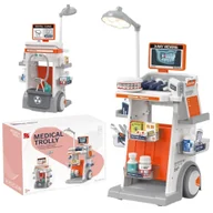 Zabawy w naśladowanie dorosłych - Wózek dentystyczny z Rtg - zabawka - miniaturka - grafika 1