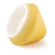 Świece - Żółta świeczka Unipar Floating Cone, 15 h - miniaturka - grafika 1
