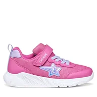 Buty dla dziewczynek - Sneakersy Geox J Sprintye J55FWA 0AS54 C8257 M Różowy - miniaturka - grafika 1