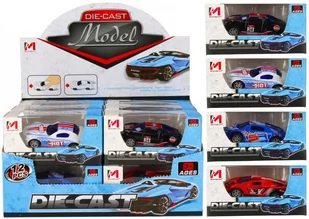 Auto osobowe metalowe 7 cm MEGA CREATIVE 482521 - Samochody i pojazdy dla dzieci - miniaturka - grafika 2
