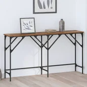 Konsole i sekretarzyki - vidaXL Konsola Stare drewno 140 x 29 x 75 cm Materiał drewnopochodny - miniaturka - grafika 1