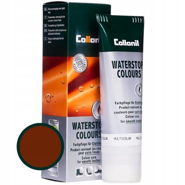 Pasta Do Butów Impregnat Renowator Waterstop 75ml 398 Średni Brąz Collonil