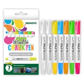 Przybory szkolne - Markery kredowe 7 kolorów - miniaturka - grafika 1