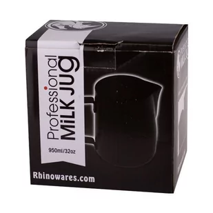 Rhinowares Dzbanek do spieniania mleka Stealth Milk Pitcher czarny 950 ml 5145-uniw - Dzbanki i imbryki - miniaturka - grafika 2