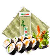 Zestawy do sushi - Mata bambusowa do sushi z bambusa profesjonalna - miniaturka - grafika 1
