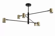 Lampy sufitowe - Light Prestige Snow lampa wisząca nowoczesna złota LP-731/6P GD LP-731/6P GD - miniaturka - grafika 1