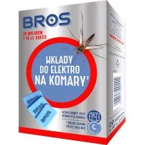 Bros Wkłady do elektrofumigatora na komary 20 sztuk) - Zwalczanie i odstraszanie szkodników - miniaturka - grafika 1