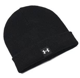 Czapka zimowa Under Armour Halftime Cuff czarna - Czapki damskie - miniaturka - grafika 1