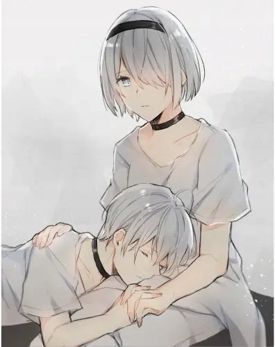 Plakat Anime Manga Nier nier_080 A2 (custom)