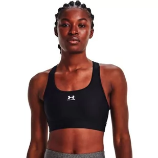 Under Armour Damski biustonosz UA HG Mid Padless, czarny, LG, Czarny, L-XL - Biustonosze - miniaturka - grafika 1