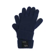 Rękawiczki - Armani Exchange Wełniane rękawiczki - miniaturka - grafika 1