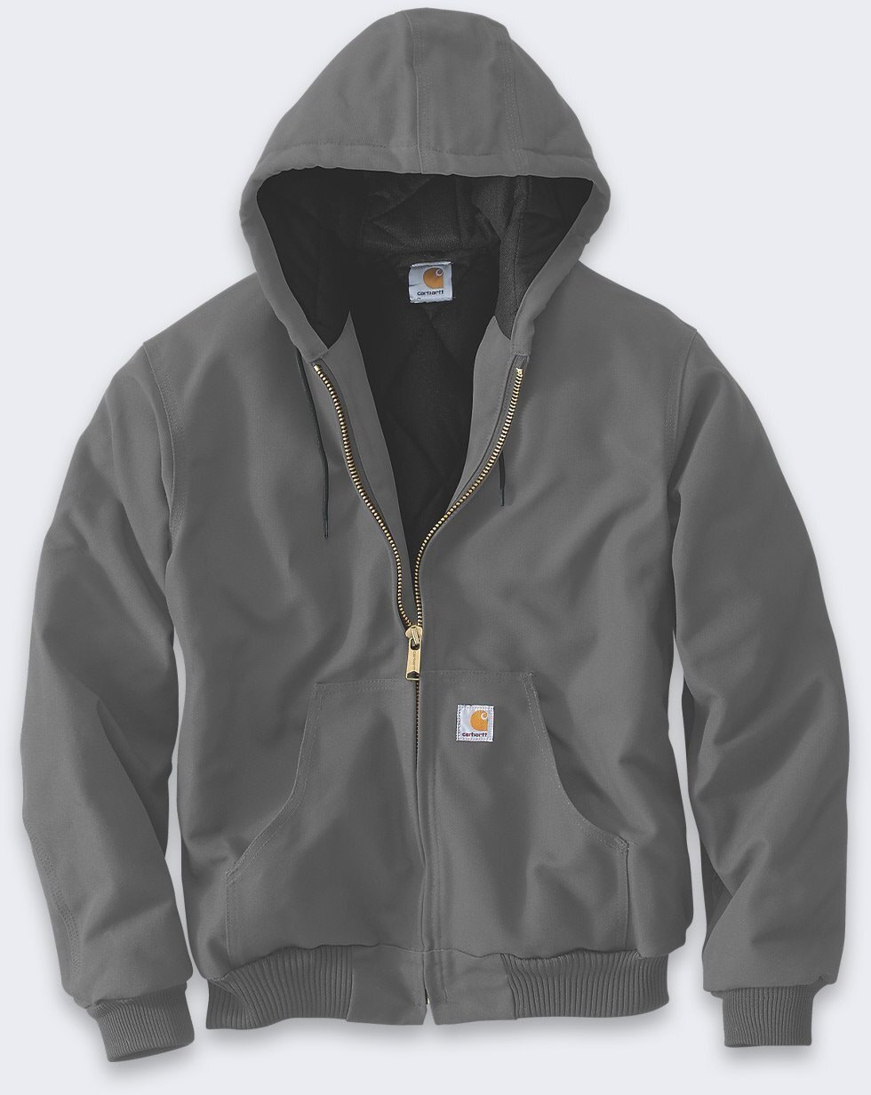 Kurtka męska Carhartt Kurtka Carhartt Iconic J140 Firm Duck Active Grav