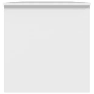 Lumarko Stolik kawowy, biały, 102x50x52,5 cm, materiał drewnopochodny - Ławy i stoliki kawowe - miniaturka - grafika 8