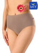 Majtki damskie - FIGI KEY LPF-112 CP/ BR (kolor CAPPUCCINO, rozmiar XXL) - miniaturka - grafika 1