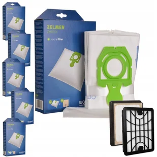 24x WORKI + HEPA do Odkurzacza Zelmer Syrius Cobra - Worki do odkurzaczy - miniaturka - grafika 1