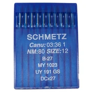Akcesoria i części do maszyn do szycia - Igły Schmetz B27 80 - miniaturka - grafika 1