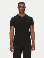Koszulki męskie - Lacoste T-Shirt TH6710 Czarny Regular Fit - miniaturka - grafika 1