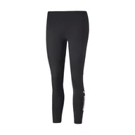 Spodnie sportowe damskie - Legginsy fitness damskie PUMA Train Favorite Logo High Waist 7/8 - miniaturka - grafika 1