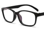 Okulary korekcyjne, oprawki, szkła - Okulary korekcyjne do komputera anty blue -4.5 - miniaturka - grafika 1
