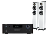 Zestawy stereo - Rotel RA-1592 MkII (czarny) + Vela FS407.2 (biały) - miniaturka - grafika 1