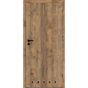 Drzwi wewnętrzne - DRE Skrzydło drzwiowe Rico Dąb Rustykalny z tulejami wentylacyjnymi 70P - miniaturka - grafika 1