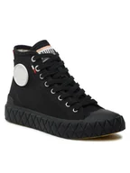 Półbuty damskie - Palladium Trampki Palla Ace Cvs Mid 77015-008-M Czarny - miniaturka - grafika 1