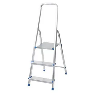 Drabina DRABEST Aluminiowa 3 stopniowa DRALD3 - Drabiny - miniaturka - grafika 1