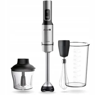 Blender Ręczny 1500W Rozdrabniacz Z Pojemnikiem Ubijaczka Turbo 3w1 - Blendery ręczne - miniaturka - grafika 1