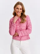 Kurtki damskie - Kurtka damska rozpinana różowa - SKU1421RO kurtka krótka - TOP SECRET - Odzieżowy sklep internetowy TOP SECRET - miniaturka - grafika 1