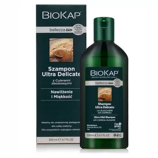 Bios Line S.P.A Biokap Bellezza Bio Szampon Ultra Delicate 200ml - Szampony do włosów - miniaturka - grafika 1