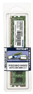 DIMM 8GB PC12800 DDR3/PSD38G16002 PATRIOT - Pamięci RAM - miniaturka - grafika 1