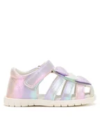 Buty dla dziewczynek - Nelli Blu Sandały CM230827-1 Kolorowy - miniaturka - grafika 1