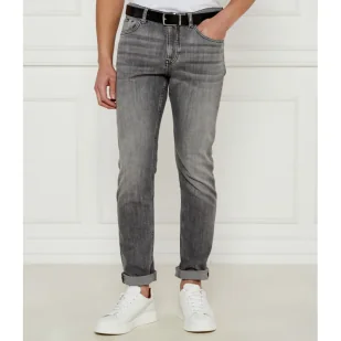 BOSS BLACK Jeansy H-Delaware Slim Fit stretch - Spodnie męskie - miniaturka - grafika 1