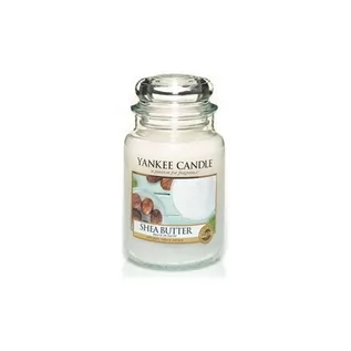 Świece - Yankee Candle Shea Butter 623 g Classic duża świeczka zapachowa - grafika 1