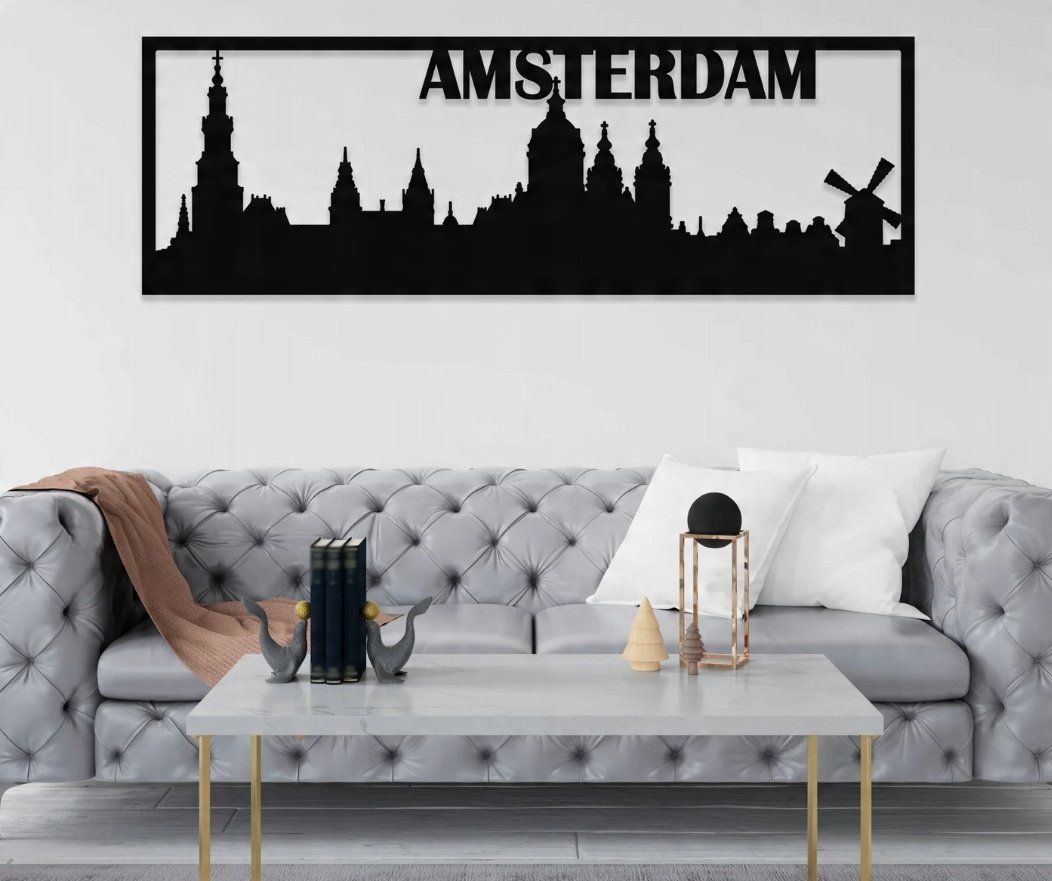 DEKORACJA ścienna Obraz wzór AMSTERDAM