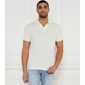 Koszule męskie - Calvin Klein Polo | Regular Fit | z dodatkiem lnu - miniaturka - grafika 1