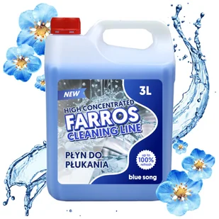 Płyn koncentrat do płukania tkanin prania 3L FARROS BLUE - Środki do prania - miniaturka - grafika 1