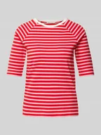 Koszulki i topy damskie - T-shirt o kroju regular fit - miniaturka - grafika 1