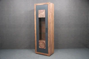 Witryna Palisander I Akacja Olejowana Turin B 6365 - Witryny - miniaturka - grafika 1