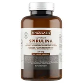 Dla diabetyków - SINGULARIS Superior Spirulina, 180kaps. - miniaturka - grafika 1