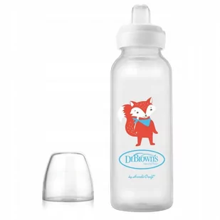 Dr Browns Butelka 250ml z ustnikiem sil lisek 03618 - Butelki dla niemowląt - miniaturka - grafika 1