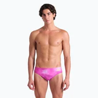 Kąpielówki męskie - Slipy pływackie męskie arena Tie-Dye Briefs Allover - miniaturka - grafika 1
