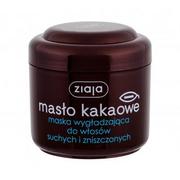 Maski do włosów - Ziaja Masło kakaowe Maseczka do włosów wygładzająca 200ml - miniaturka - grafika 1