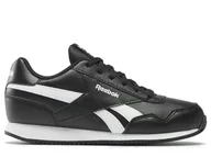 Buty dla dziewczynek - Buty dziecięce Reebok 100211264 ROYAL CL JOG 3.0 Czarne - miniaturka - grafika 1