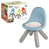 Krzesełka i taborety dla dzieci - Smoby Life Krzesełko Dziecięce Z Oparciem Niebieskie - miniaturka - grafika 1